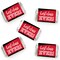 Big Dot of Happiness Reunited Red - Mini Candy Bar Wrapper Stickers - School Class Reunion Party Small Favors - 40 Count